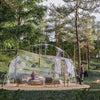 An outdoor Aura Dome for any location. Blending seamlessly into the natural surroundings